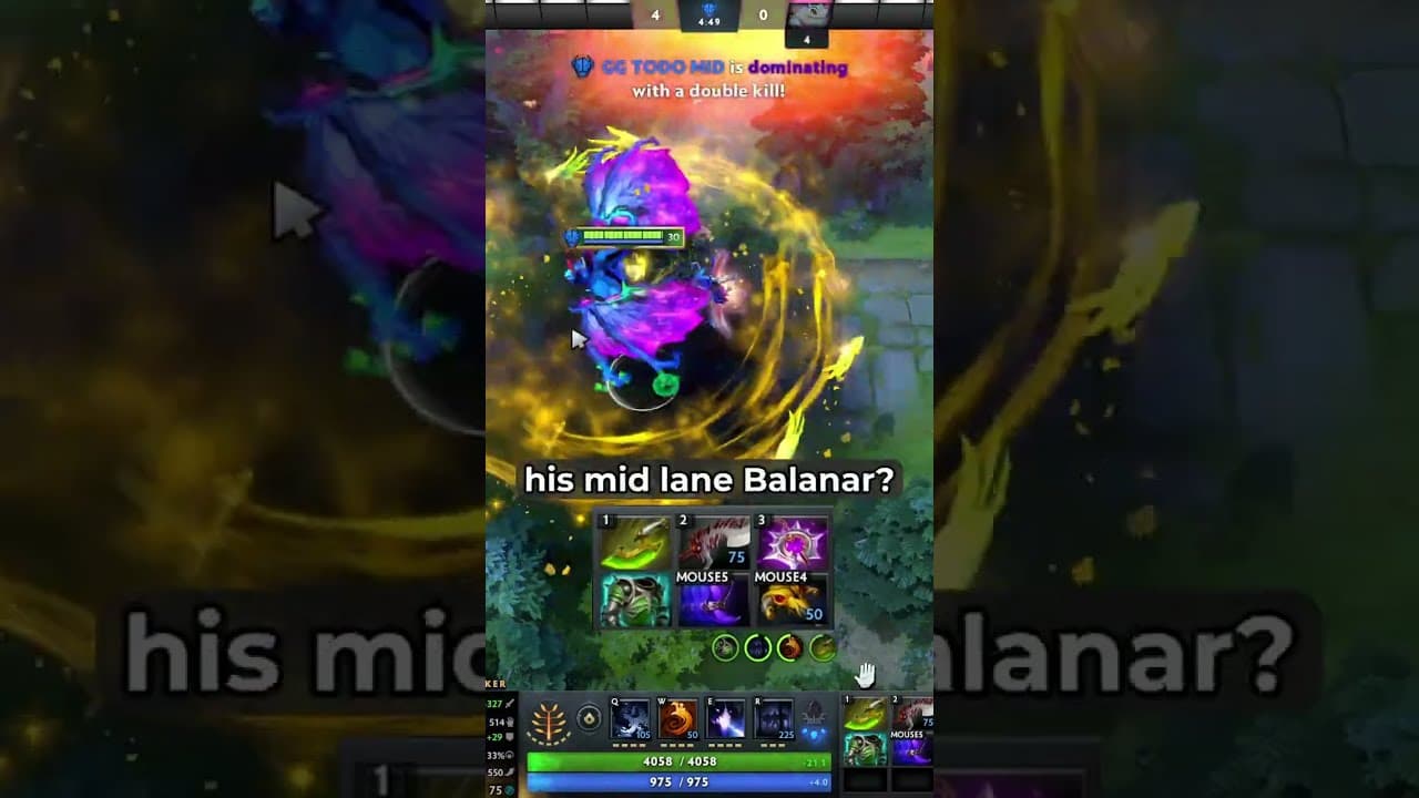 El Balanar Mid que venció a Team Vision #dota2