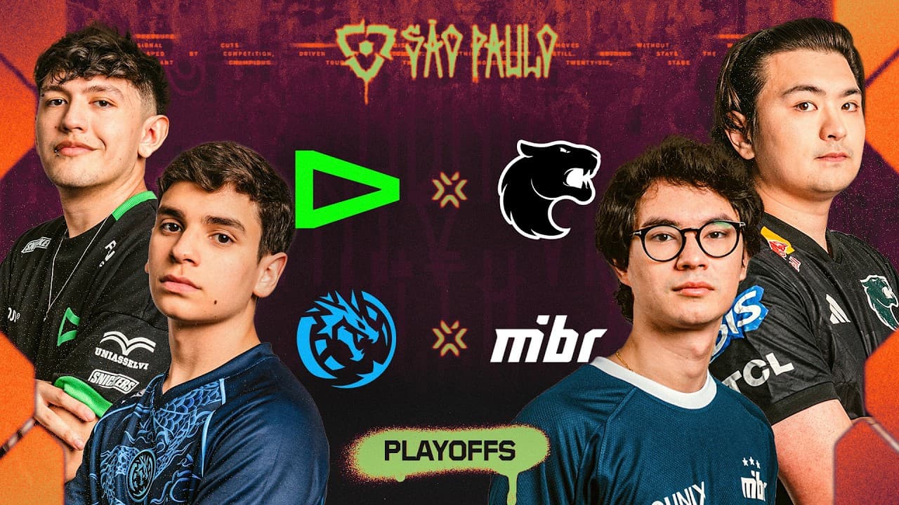 LOUD x FUR | LEV x MIBR | VCT Americas Etapa 2 | Playoffs - Dia 1