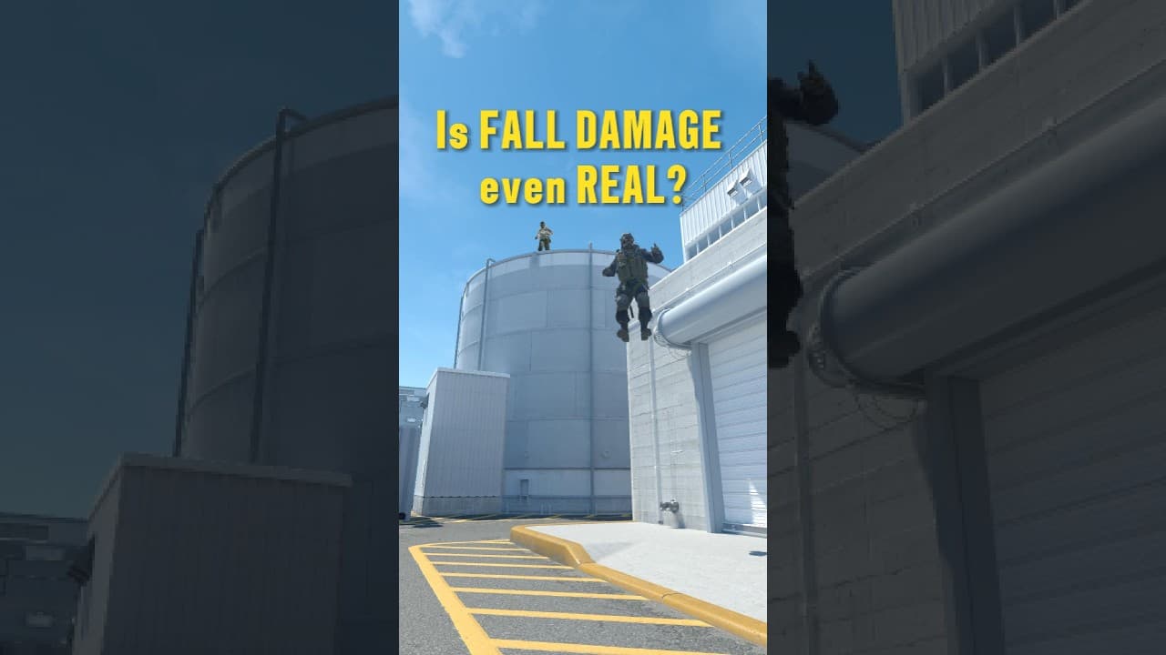 Is FALL DAMAGE even REAL? - CS2 Guide #CS2 #CSGO #counterstrike2 #cs2tips #cs2utility