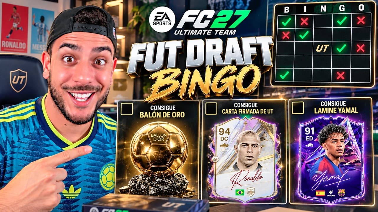NUEVO FUT DRAFT BINGO en EA SPORTS FC 2027