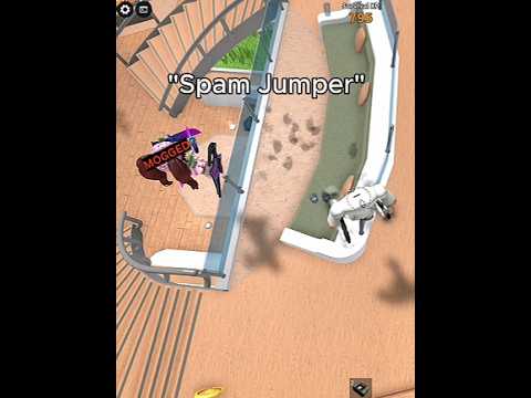 "SPAM JUMPER"      #roblox #mm2 #murdermystery2 #robloxedit #funny #robloxmemes #gaming #memes