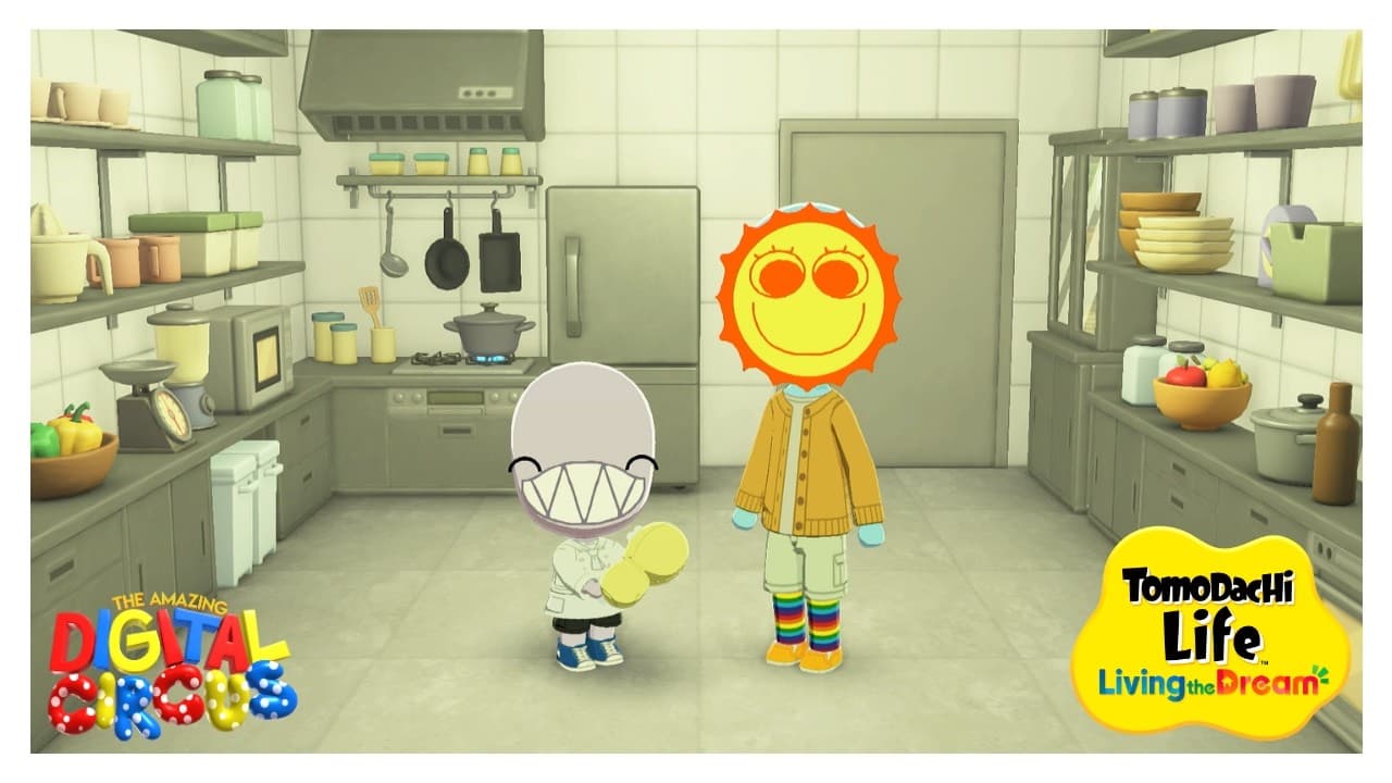 Bubble and the Sun had a baby in Tomodachi Life: Living the Dream 😭