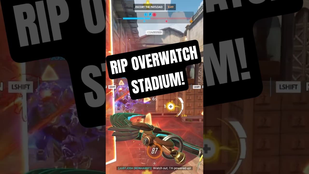 Overwatch Is STOPPING DEVELOPMENT On Stadium Mode FOR GOOD!