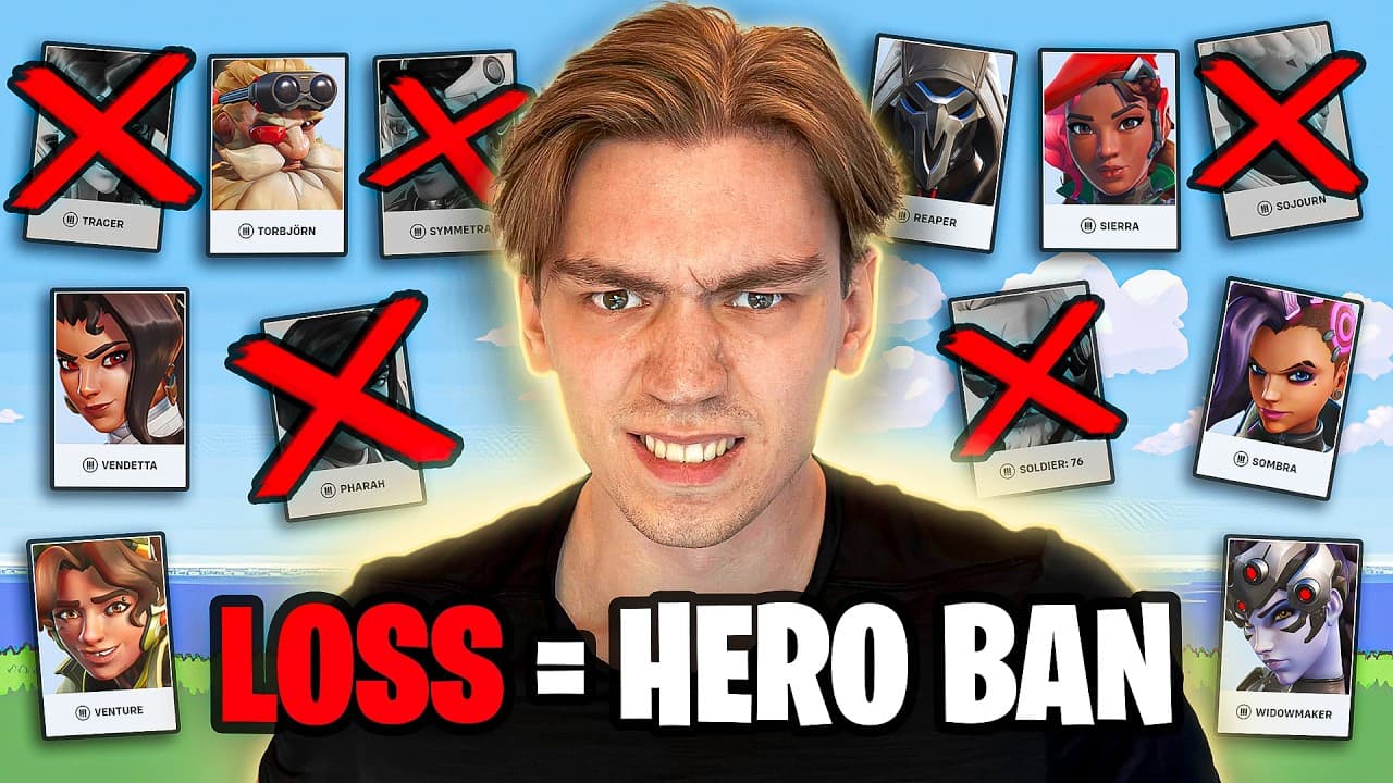 I Did Overwatch’s Hardest DPS Challenge (Nuzlocke)