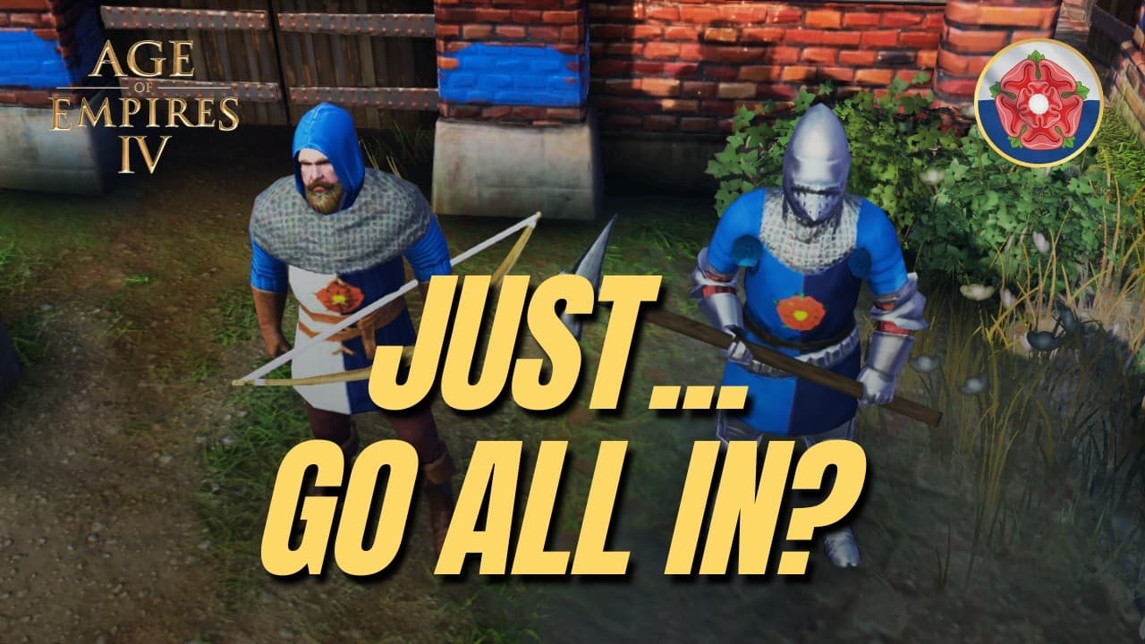 The Lancaster Feudal All In Is Still Very Strong | Think Like A Pro | Age of Empires 4