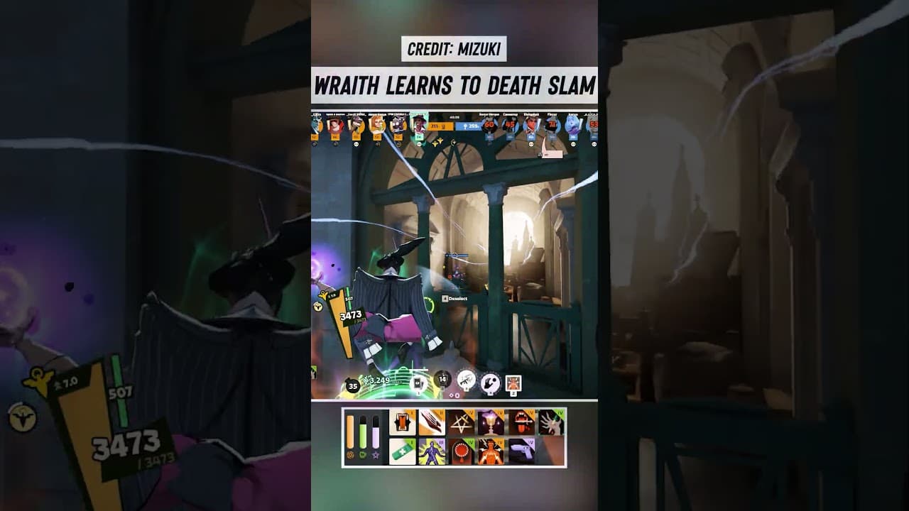 Wraith Death Slams now 🤔 #deadlock #deadlockclips