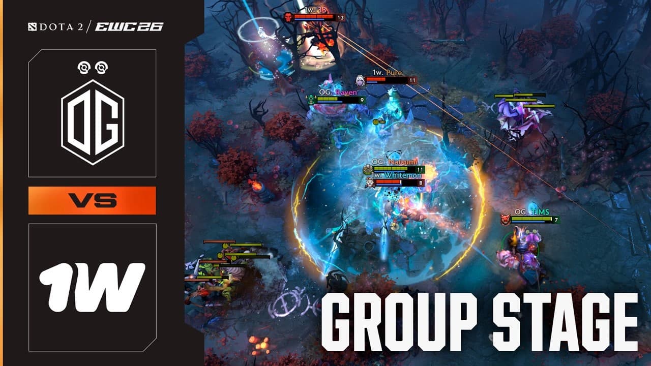 1W vs. OG | Dota 2 at EWC 26 - Group Stage - HIGHLIGHTS