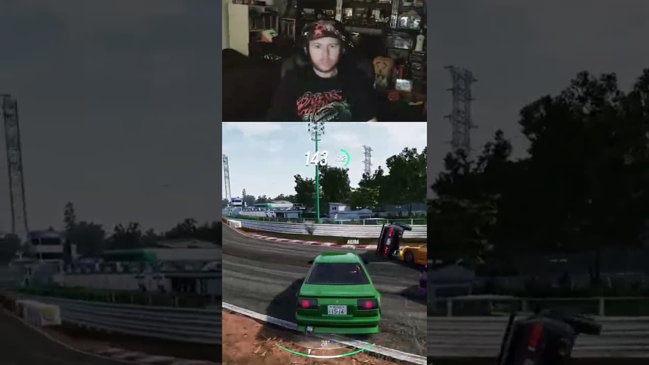 Big Crash in the first corner #shorts #jdmdriftmaster #youtubeshorts