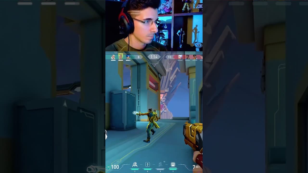 VAMOOOS 😂 valorant funny moments gameplay live streamer highlights vamos edit memes shorts clips