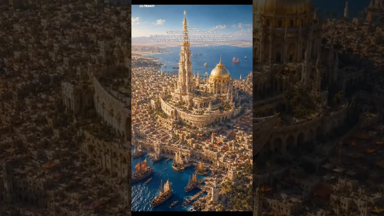 the kingdom Aegon couldn’t conquer. Dorne. #gameofthrones #houseofthedragon #asoiaf #fyp #dorne
