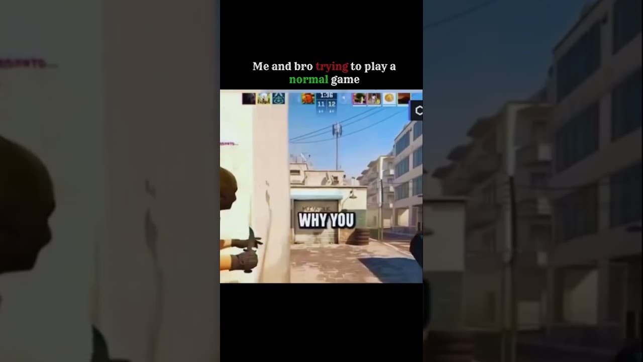 Me and Bro 😂 #csgo #cs2overpass #cs2overpass #counterstrike #counterstrike #gaming