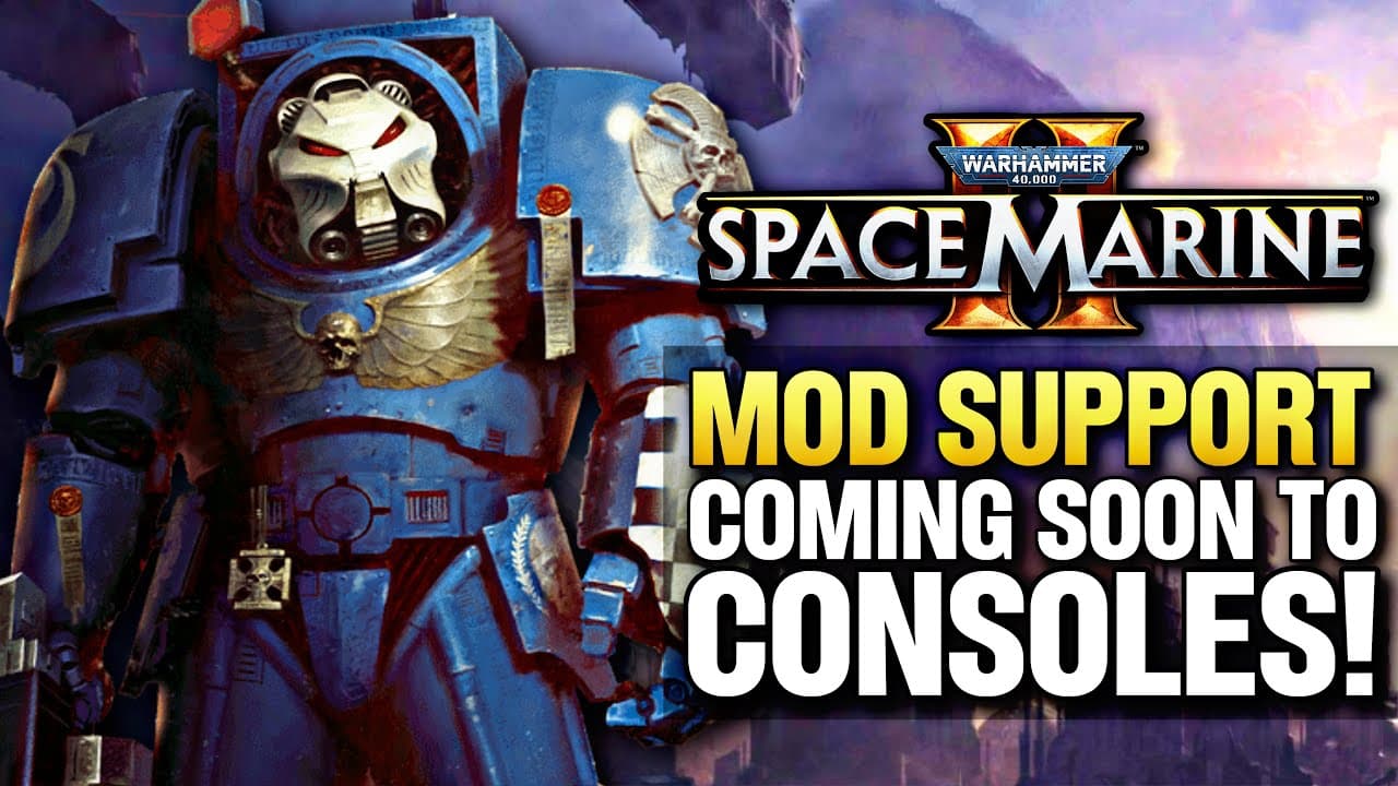 What Mod Support for Consoles Means for Space Marine 2's Future