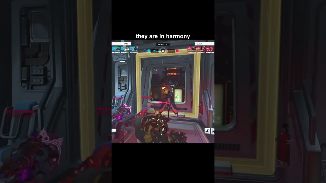 dooms share one brain cell 😭 #overwatch2 #gaming #overwatchclips #overwatch #ow2