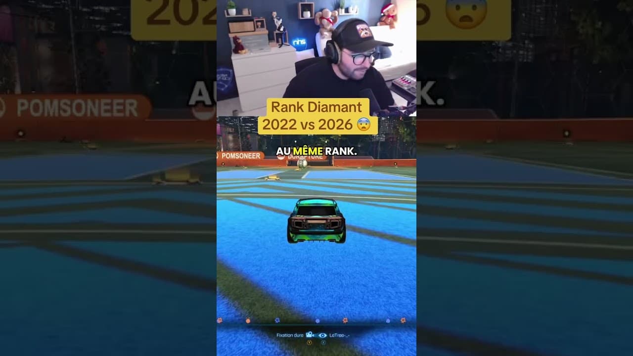 L’évolution du rank Diamant sur les 4 dernières années 😨 #rocketleague #jeuxvidéo #gaming #rlclips
