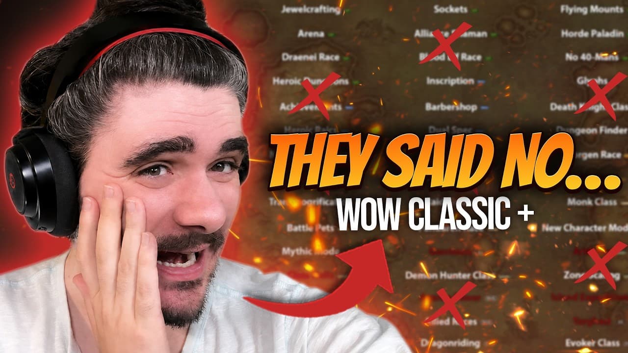 Blizzard Confirmed This ISNT Coming to Classic+