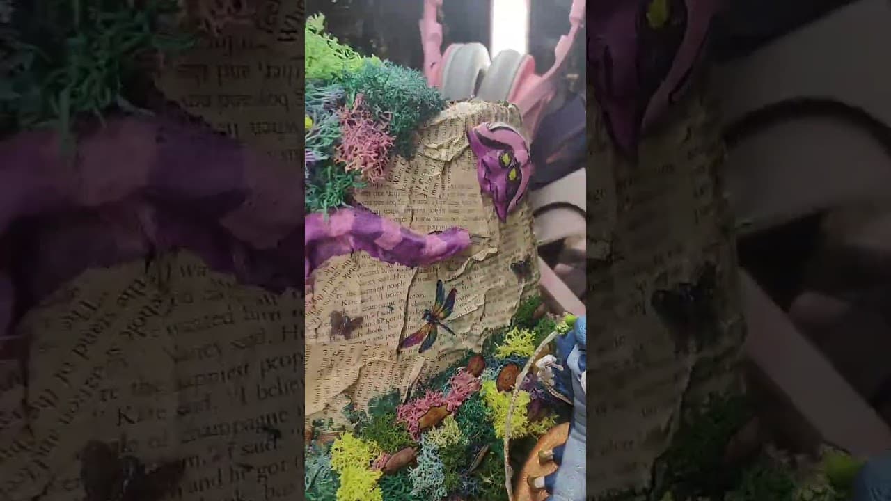 Alice in wonderland book nook