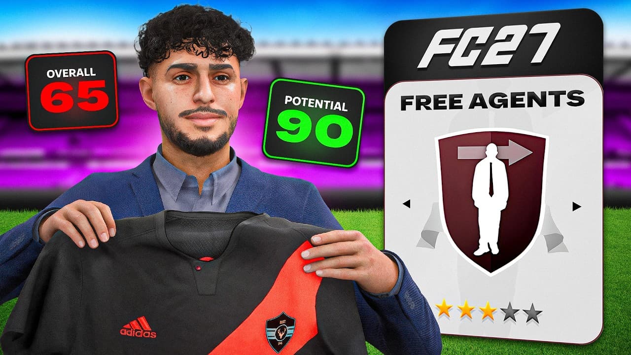 I Rebuild Using FREE AGENTS Only On FC 27!