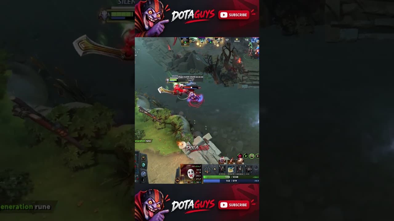 SVEN VS ANTIMAGE!!!😂 #dota2