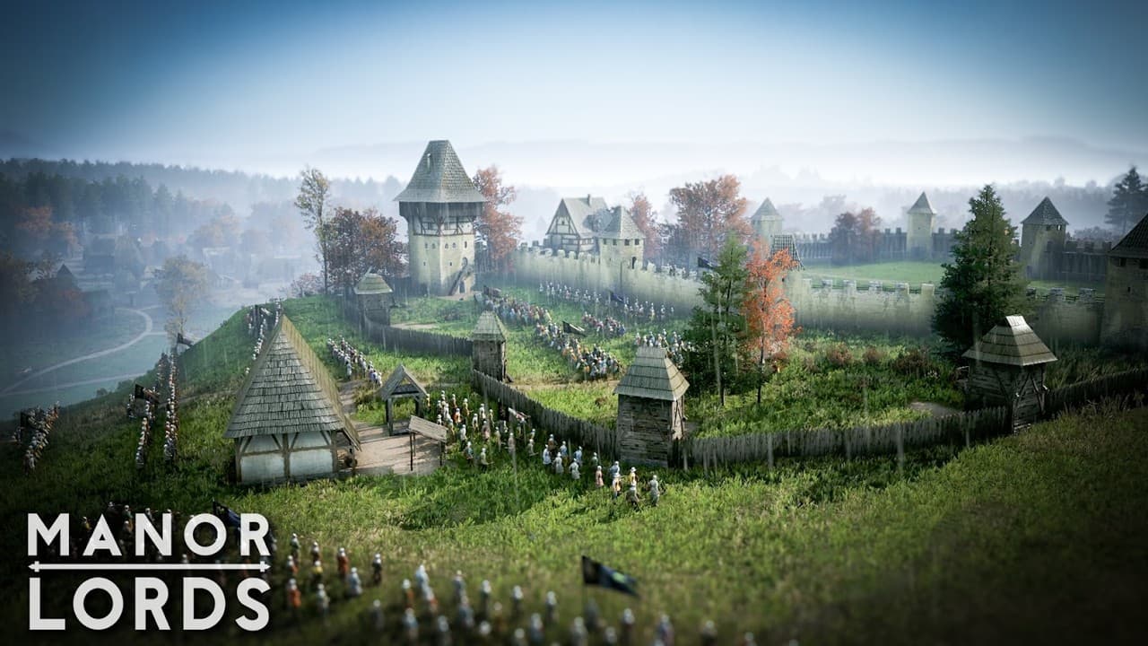 Building the PERFECT Medieval City in 'Manor Lords'... | Stress Relief & Fall Asleep