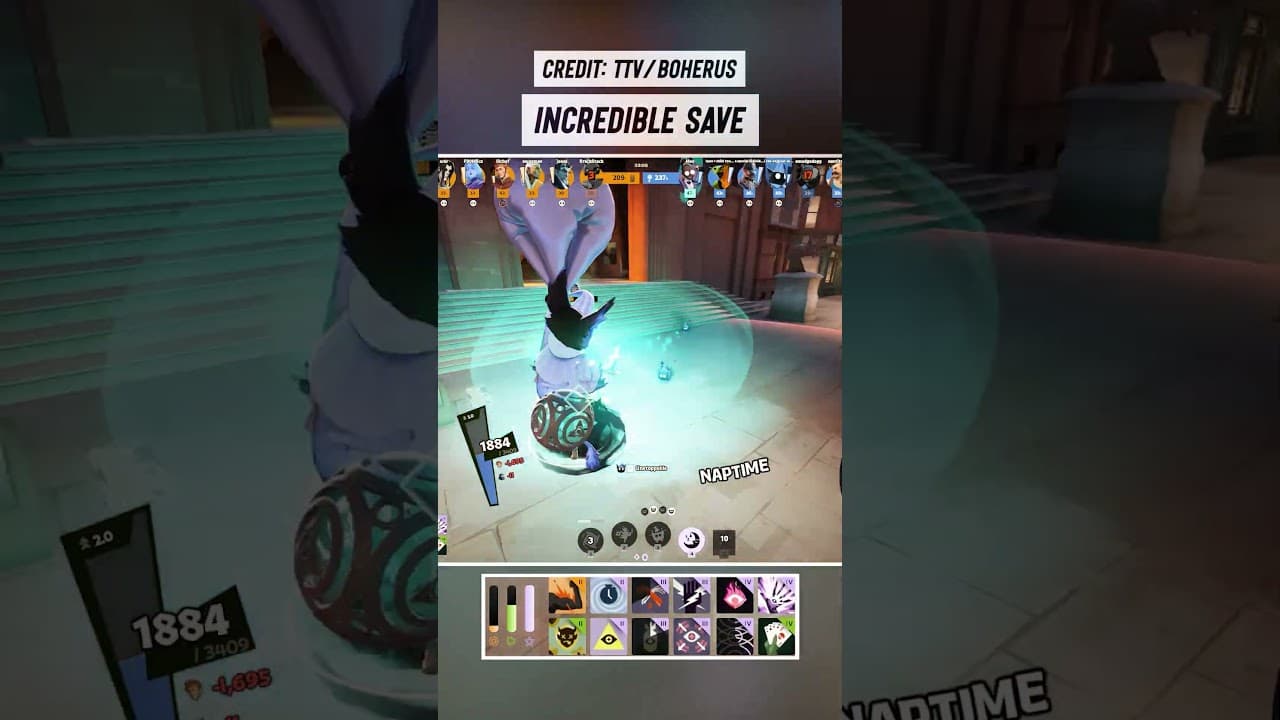 Incredible save 😼 #deadlock #deadlockclips