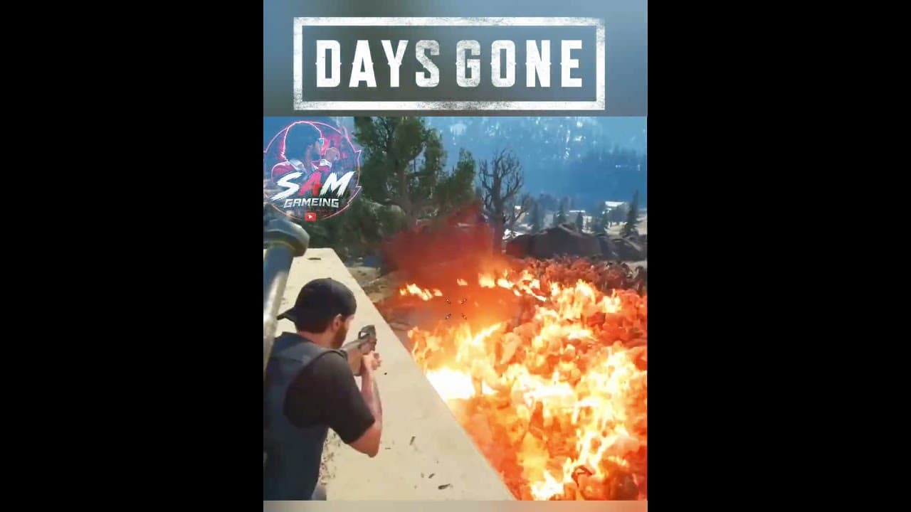 Days Gone Remastered Ps5 Mods More Horde Massive Challenge Battle Marion Forks# #daysgone #shorts