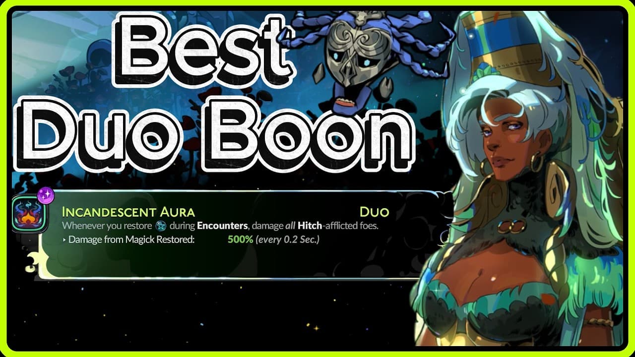 Incandescent Aura might be the best duo in Hades 2