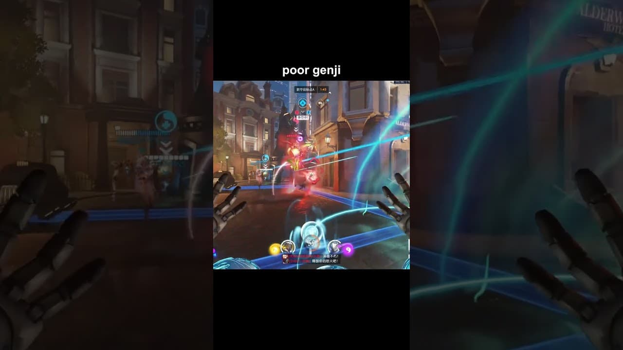 genji still has a lot to learn #overwatch2 #gaming #overwatchclips #overwatch #ow2