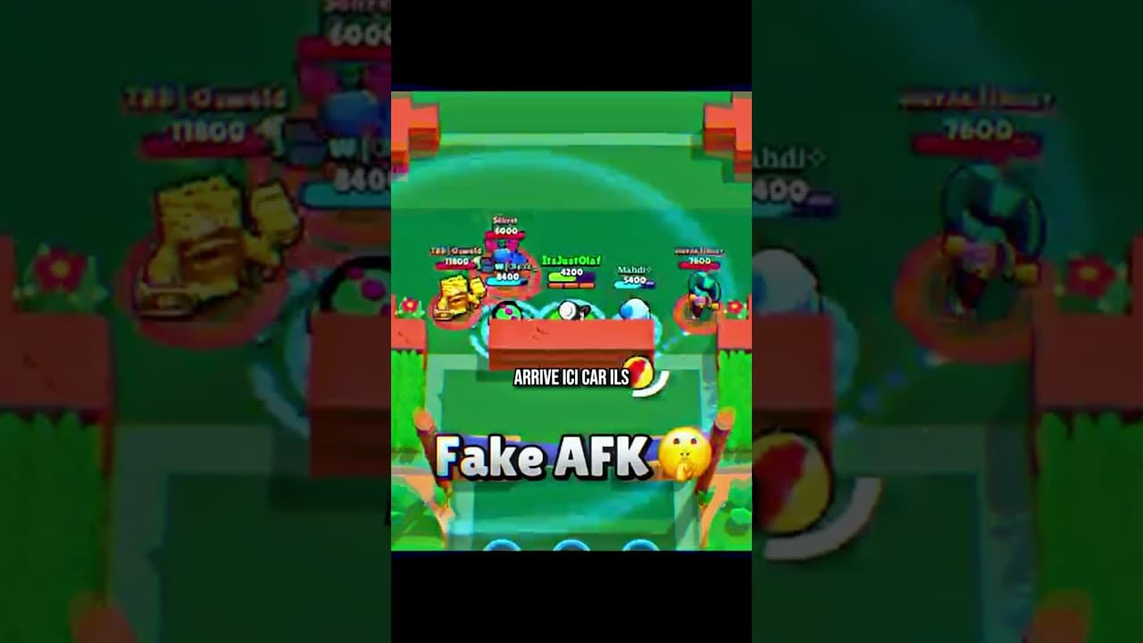 🤯 Le FAKE AFK Le Plus Cheaté De La Brawl Ball ?! #brawlstars #brawlstar #supercell