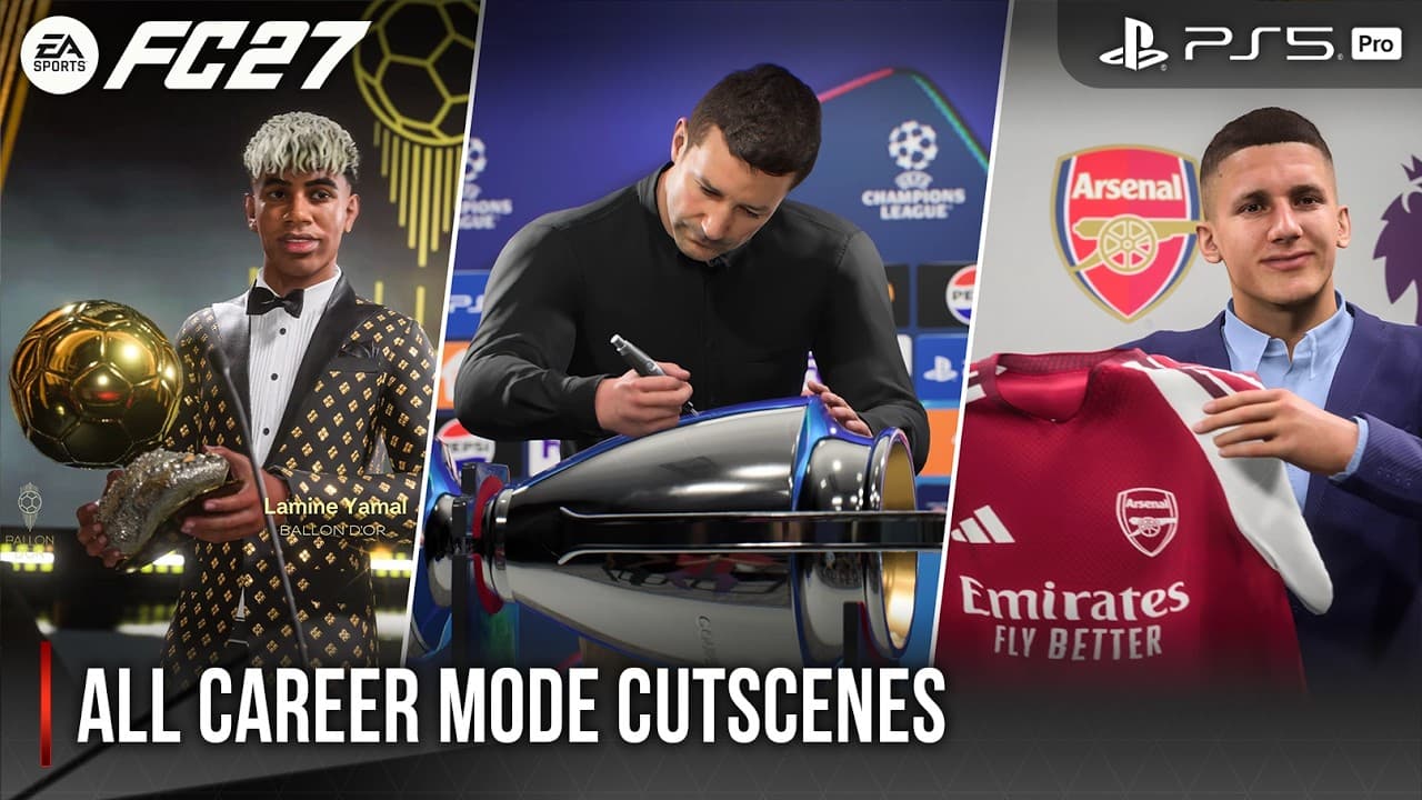 EA Sports FC 27 | All Career Mode Cutscenes