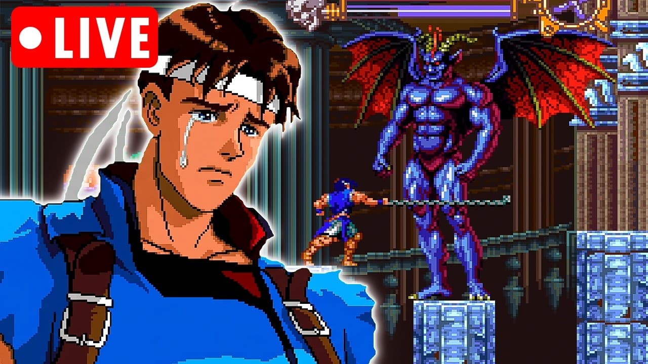 Jogando os Castlevania até o Belmont's Curse | Castlevania Dracula X — JOGO 13/40 !castlevania