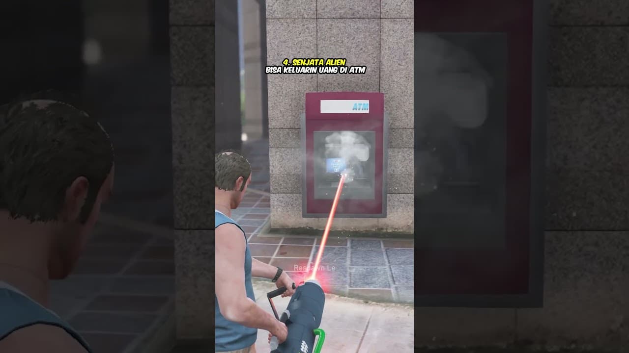 Membuktikan 5 Mitos di GTA 5 #shorts
