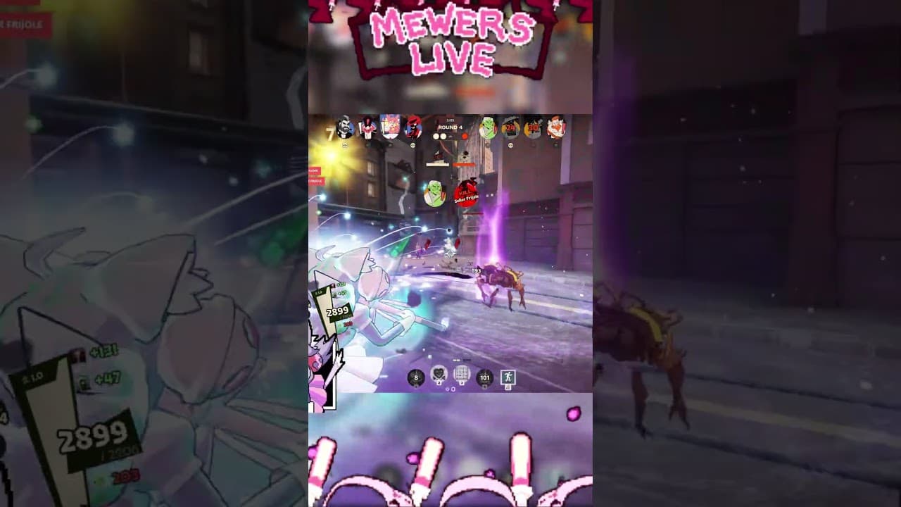 PINK'S CUTIE MEW MEW MAGIC! #gamingshorts #gaming #deadlock #deltarune #undertale #shorts #viral