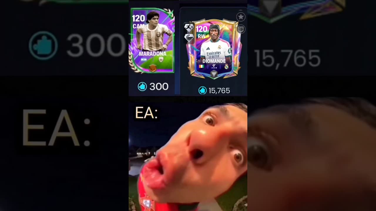 Pov: Maradona 🇦🇷 vs Diomande 🇮🇪 #fc27 #maradona #diomande #fifamobile #fifa #soccer #fifa23 #shorts