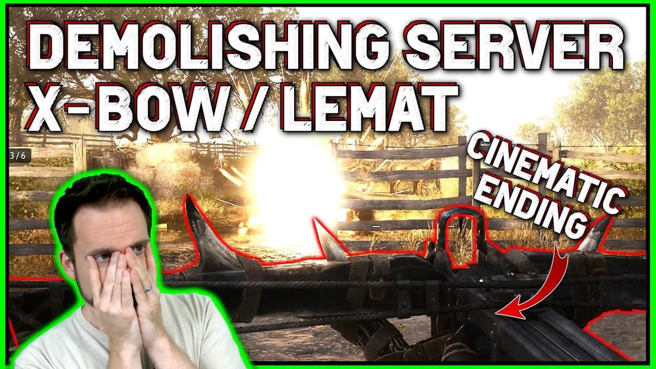 INSANE full match with an ending that will leave you SPEECHLESS (X-Bow/Lemat) - Hunt Solo Gameplay
