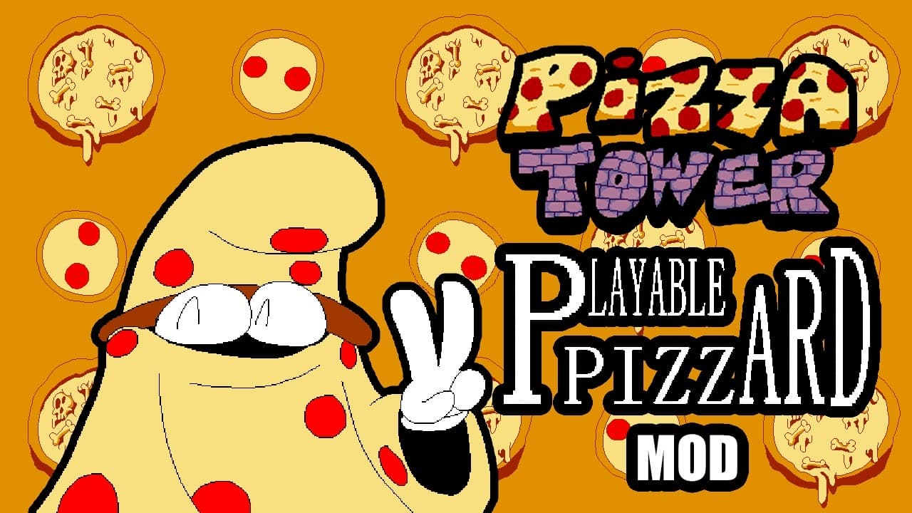 Pizza Tower - Playable Pizzard MOD