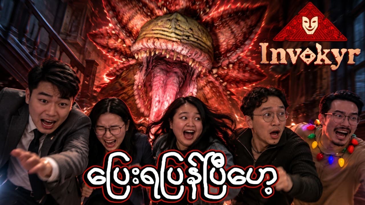 🔴LIVE - JumanjiကိုReal Lifeမှာဆော့ရင်ဒီလိုဖြစ်မယ် | Invokyr Demo | On The Train Demo