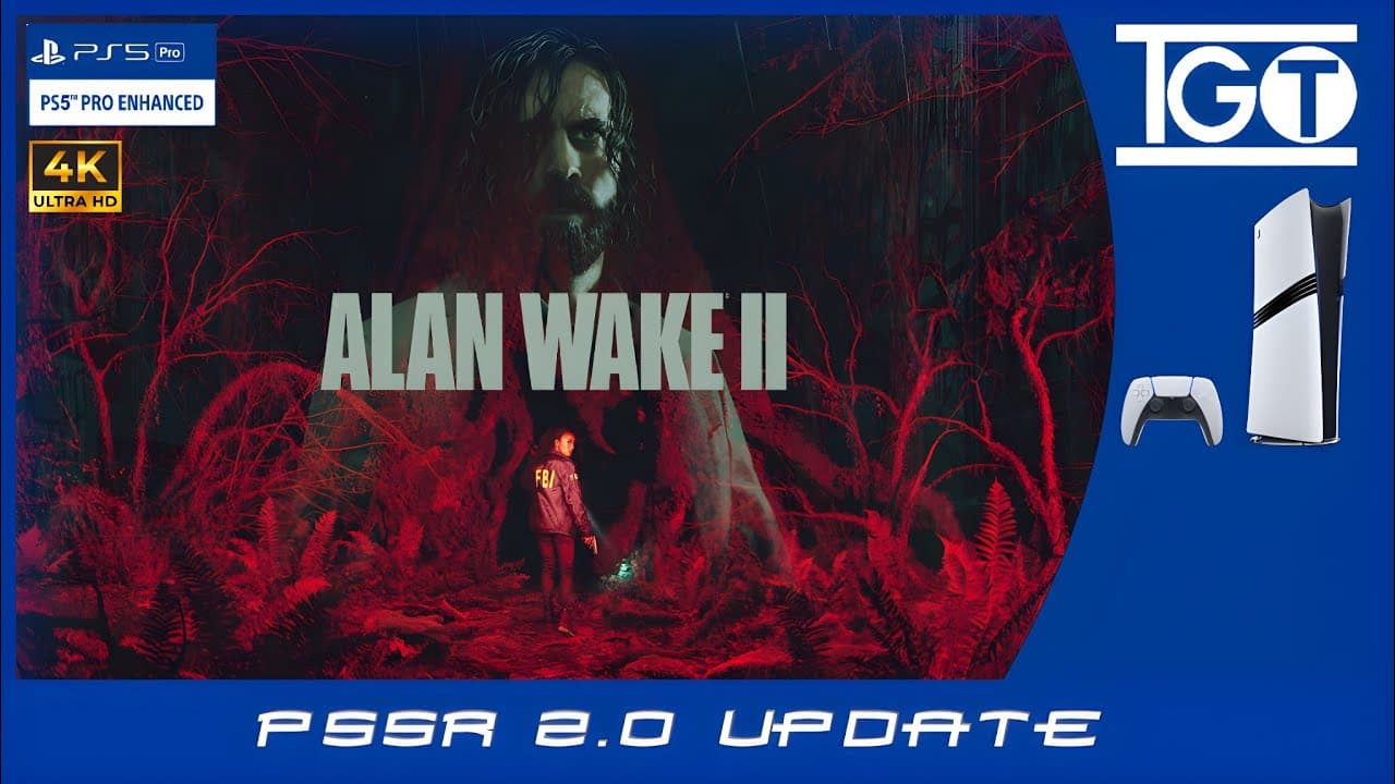 Alan Wake II | PS5 Pro | PSSR 2 Update 