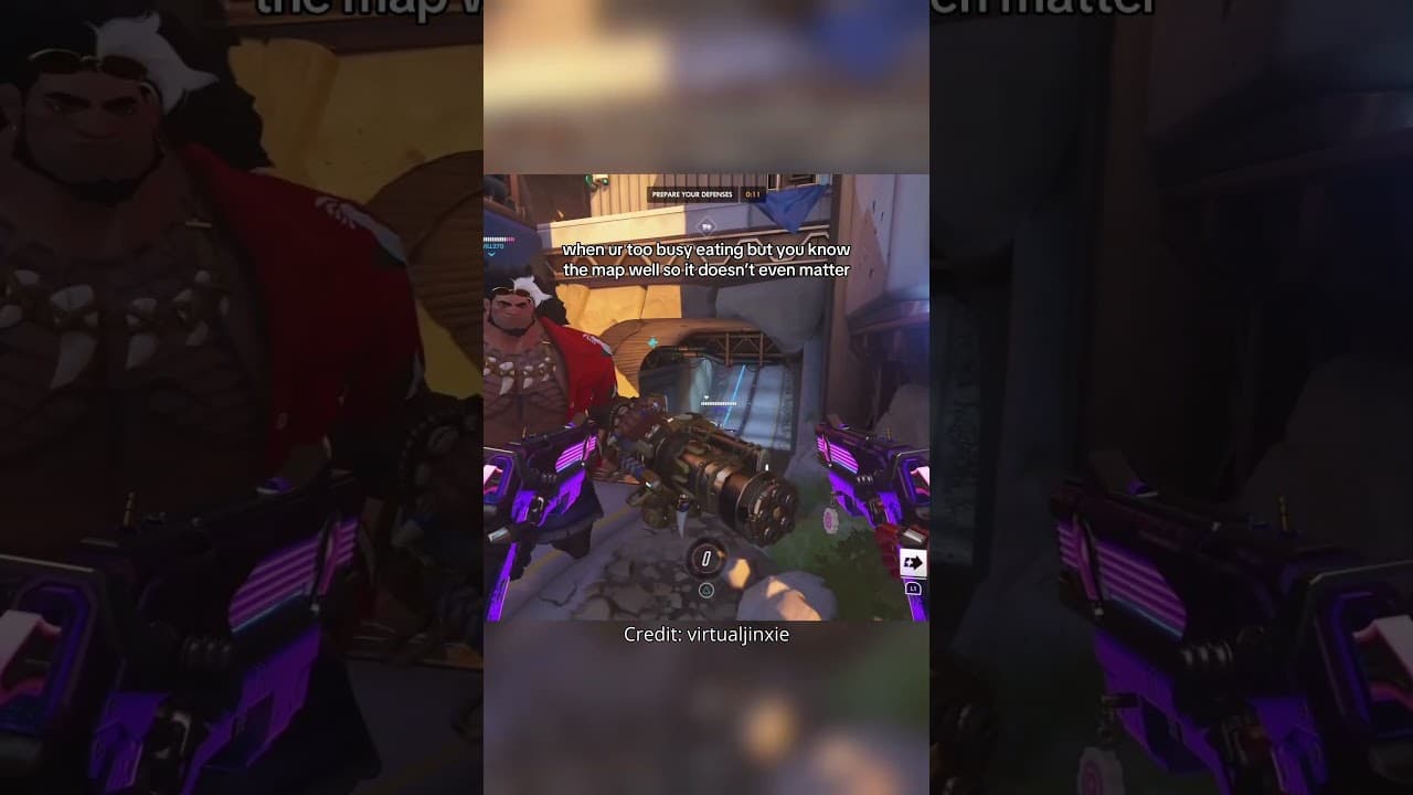 I do this all the time while scrolling 😭 #overwatch2 #gaming #overwatchclips #overwatch #ow2