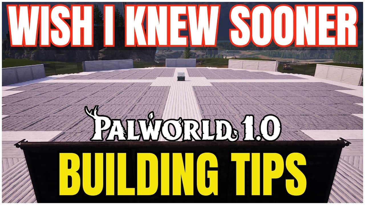Palworld 1.0 Base Building Tips I Wish I Knew Sooner