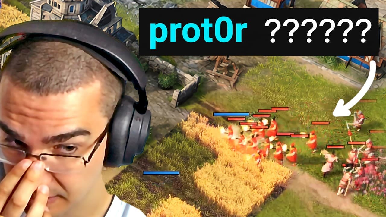 Pro Player Pulls Workers to Finish Me in AOE4…
