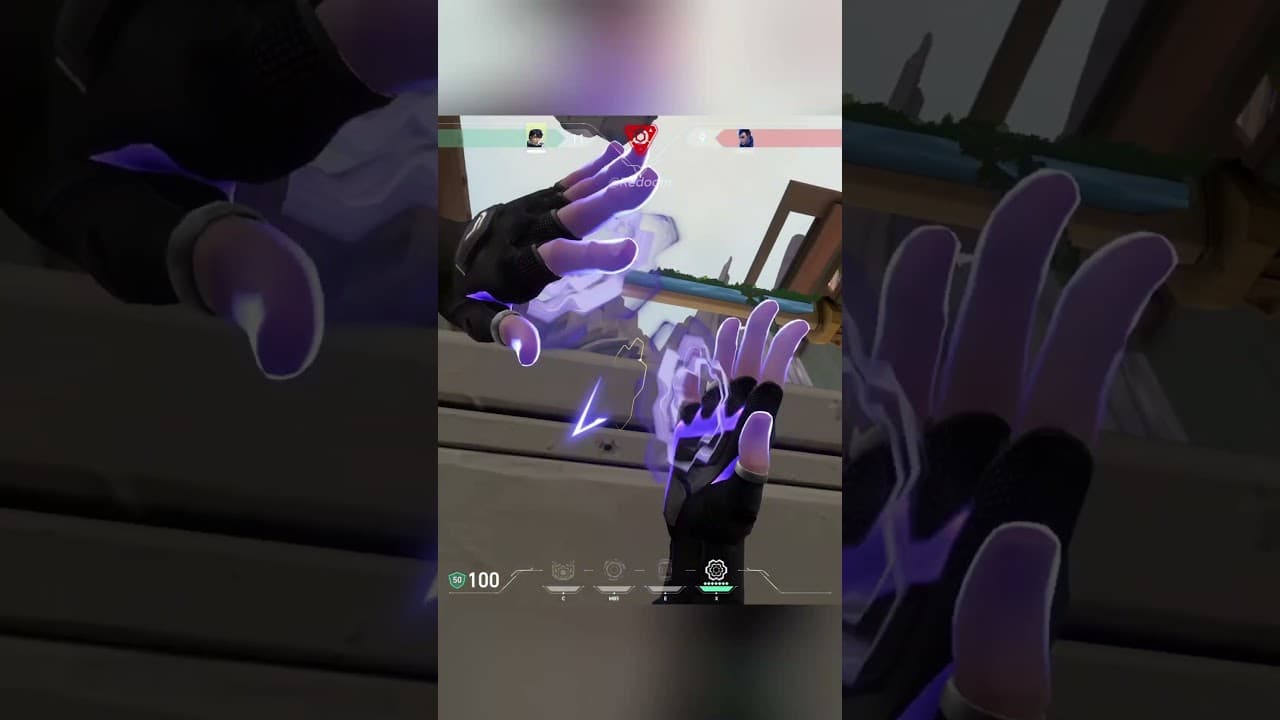 I ULTED WHILE FALLING 💀 #valorant Clipped this moment with Medal 🚀 #medalpartner
