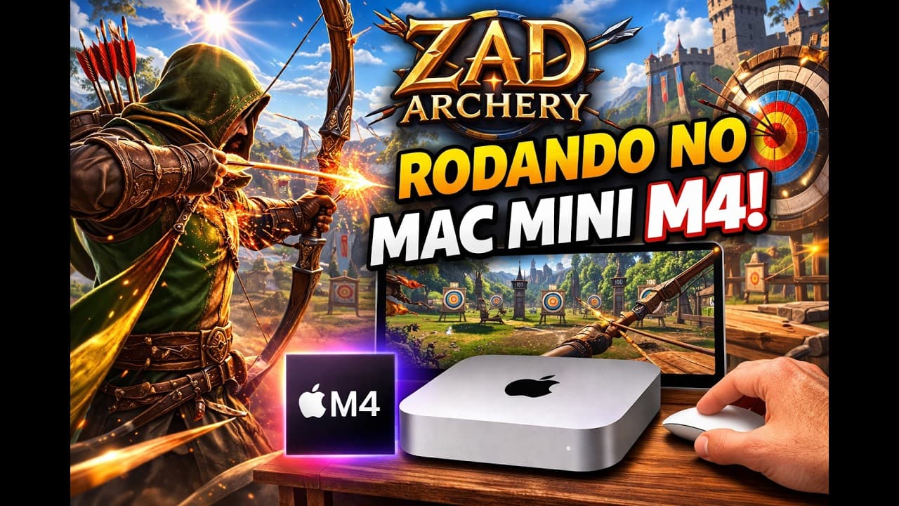 Zad Archery ( Demo ) - Mac mini M4 - 16gb Ram - macOS 26.4