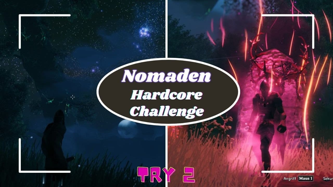 Try 2 Valheim Nomaden Challenge, es wird Hardcore,  keine Base, keine Portale, keine Karte Folge 152