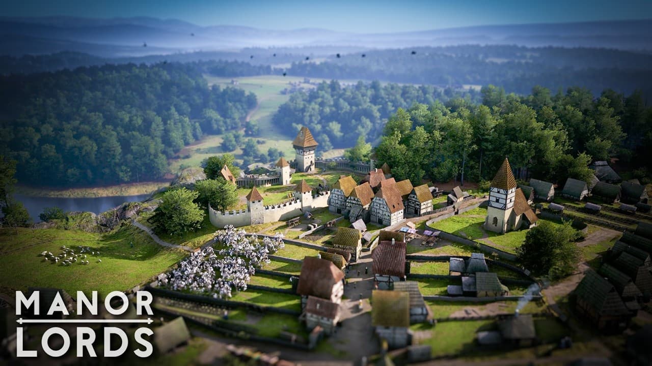 Manor Lord's NEW UPDATE - Let's Build a Medieval Village! (Relaxing Longplay)