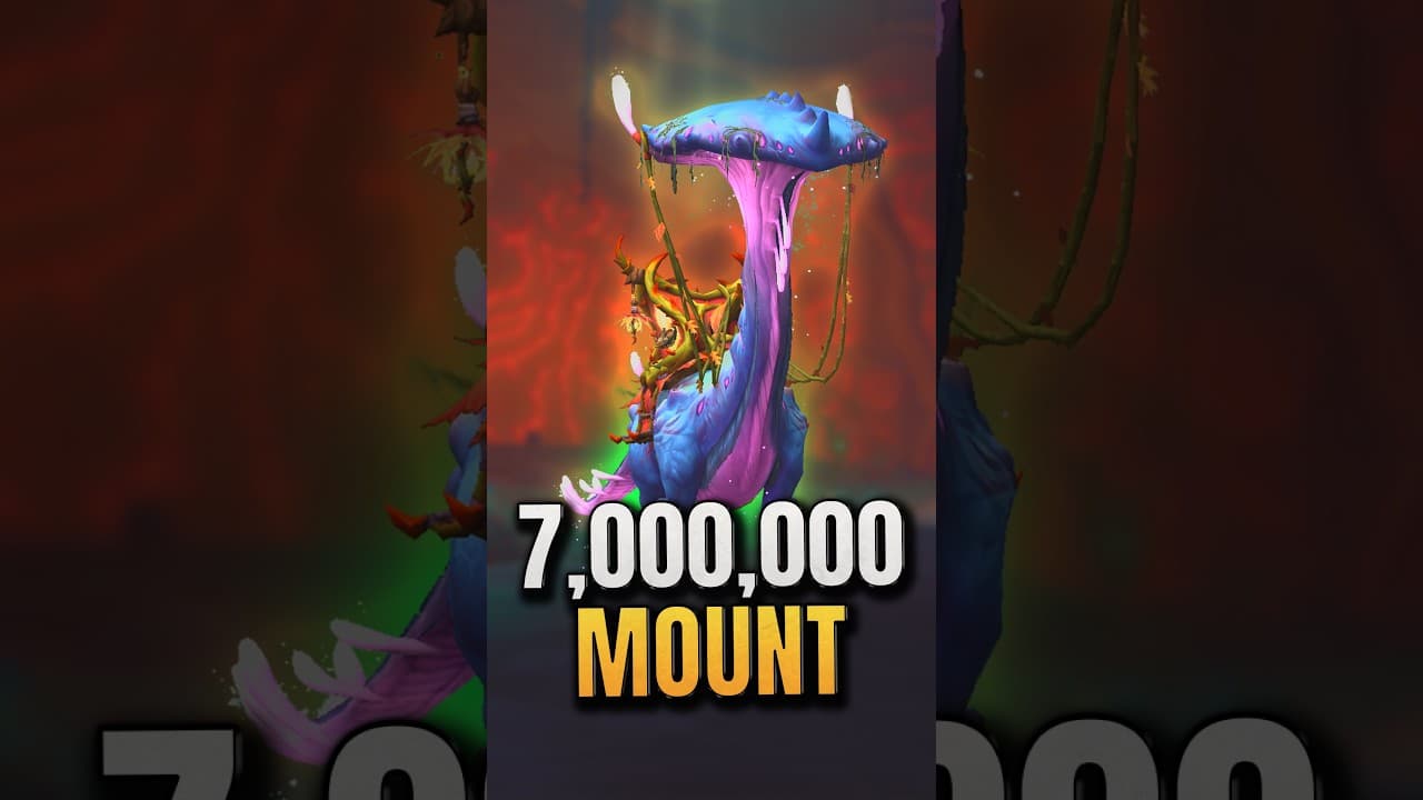 New 7,000,000 Gold Mount Coming to WoW!