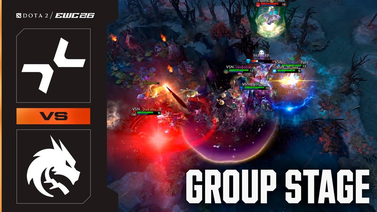 PVISION vs. SPIRIT | Dota 2 at EWC 26 - Group Stage - HIGHLIGHTS