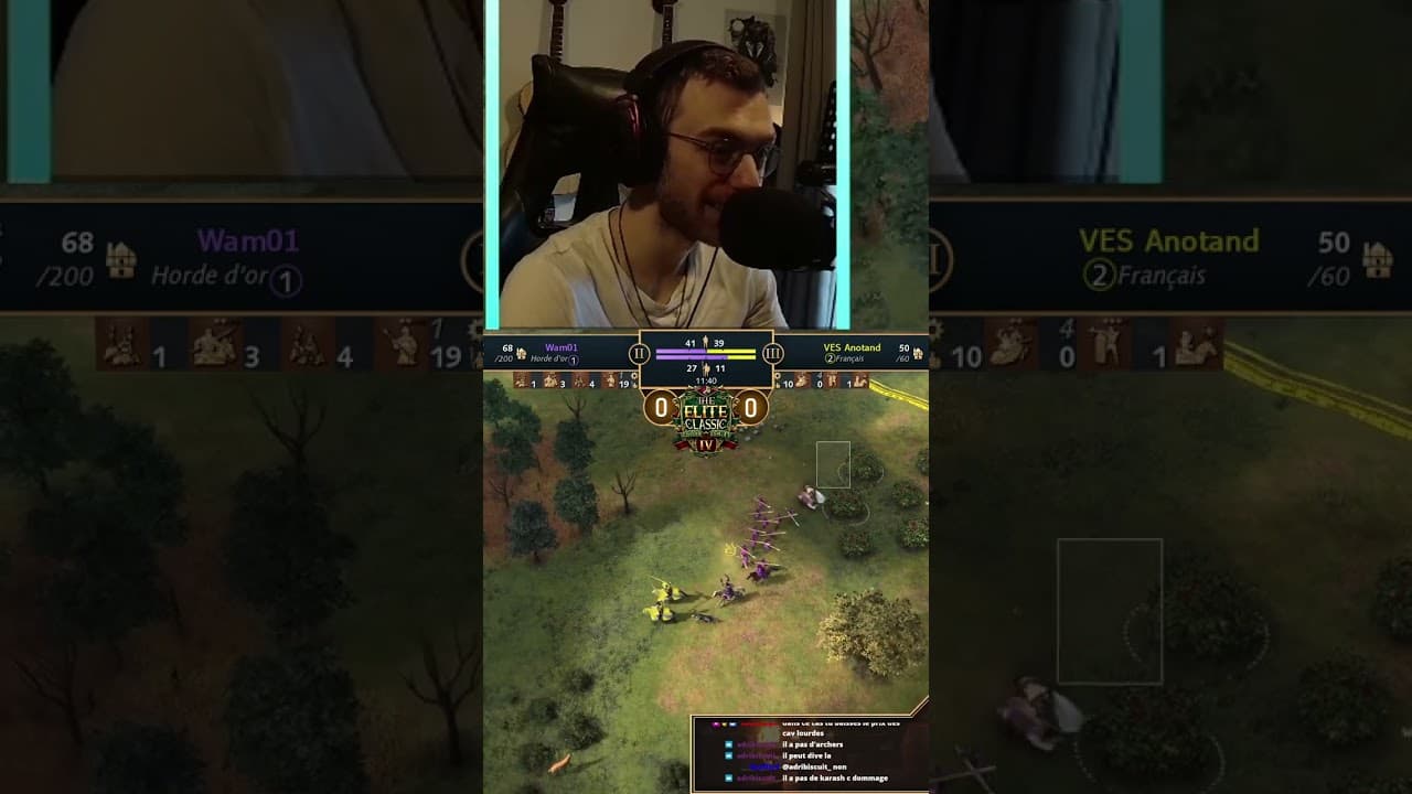 NOOOOON, pas comme ça ! #rts #gaming#aoe4 #tournoi #proplayer