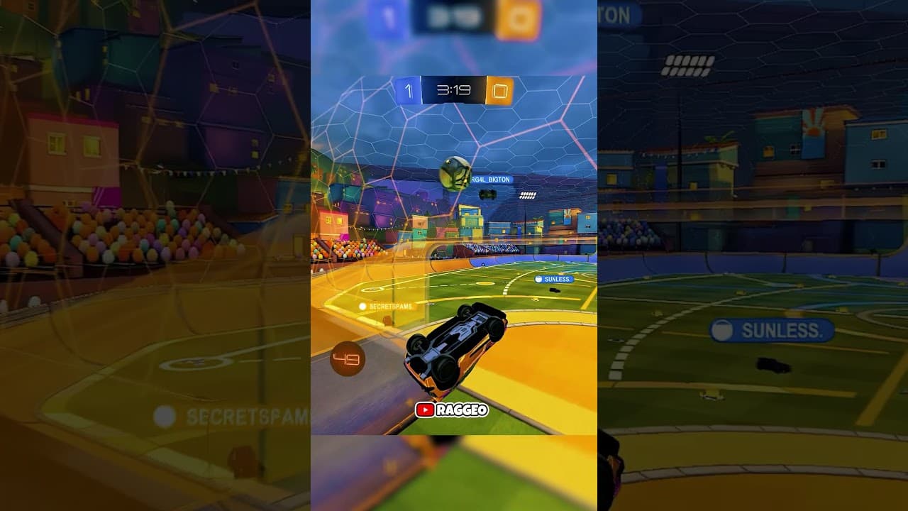 don't give up even with 0 boost #rocketleague #rlcs #ssl #rocketleagueclips #raggeo