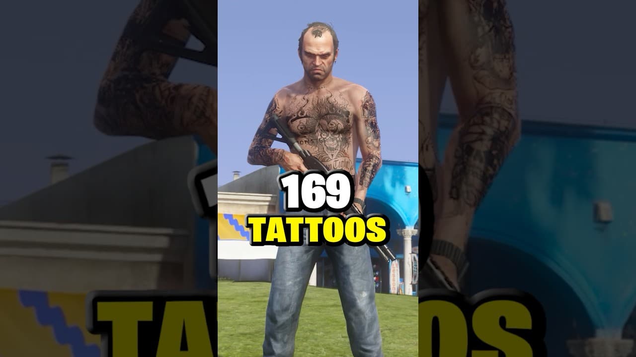 Which GTA Character Has The Most Tattoos…