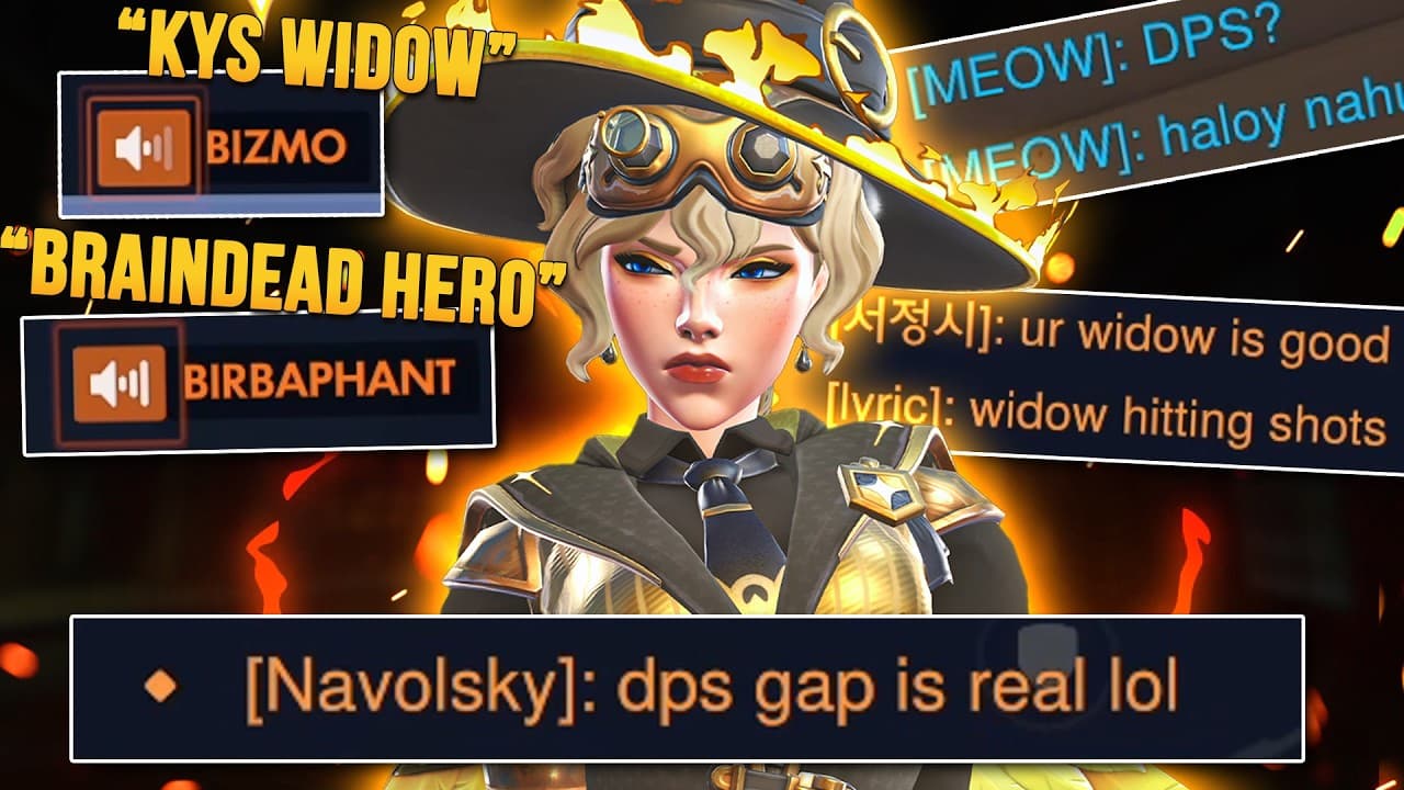Proving Widowmaker Haters WRONG in Overwatch